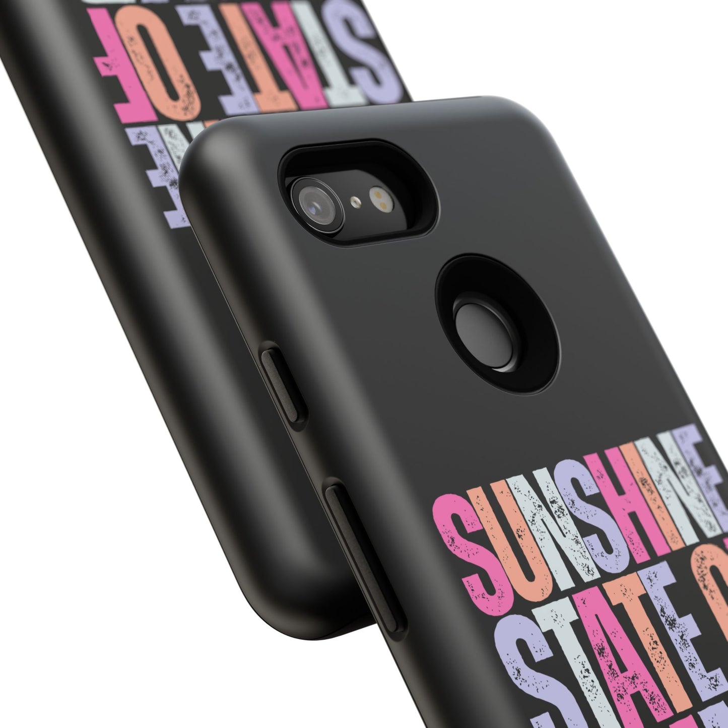 Colorful Phone Case - Sunshine State of Mind, Personalized Gift, Summer Vibes, Trendy Accessory, Phone Cover