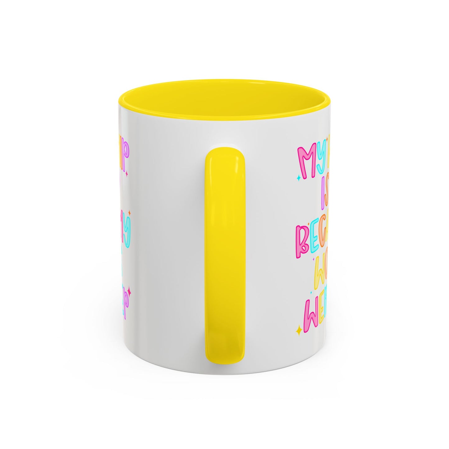 Colorful Worship Mug | Inspirational Coffee Cup for Faith, Home, Gifts | Perfect for Church, Friend Celebrations, Coffee Lovers