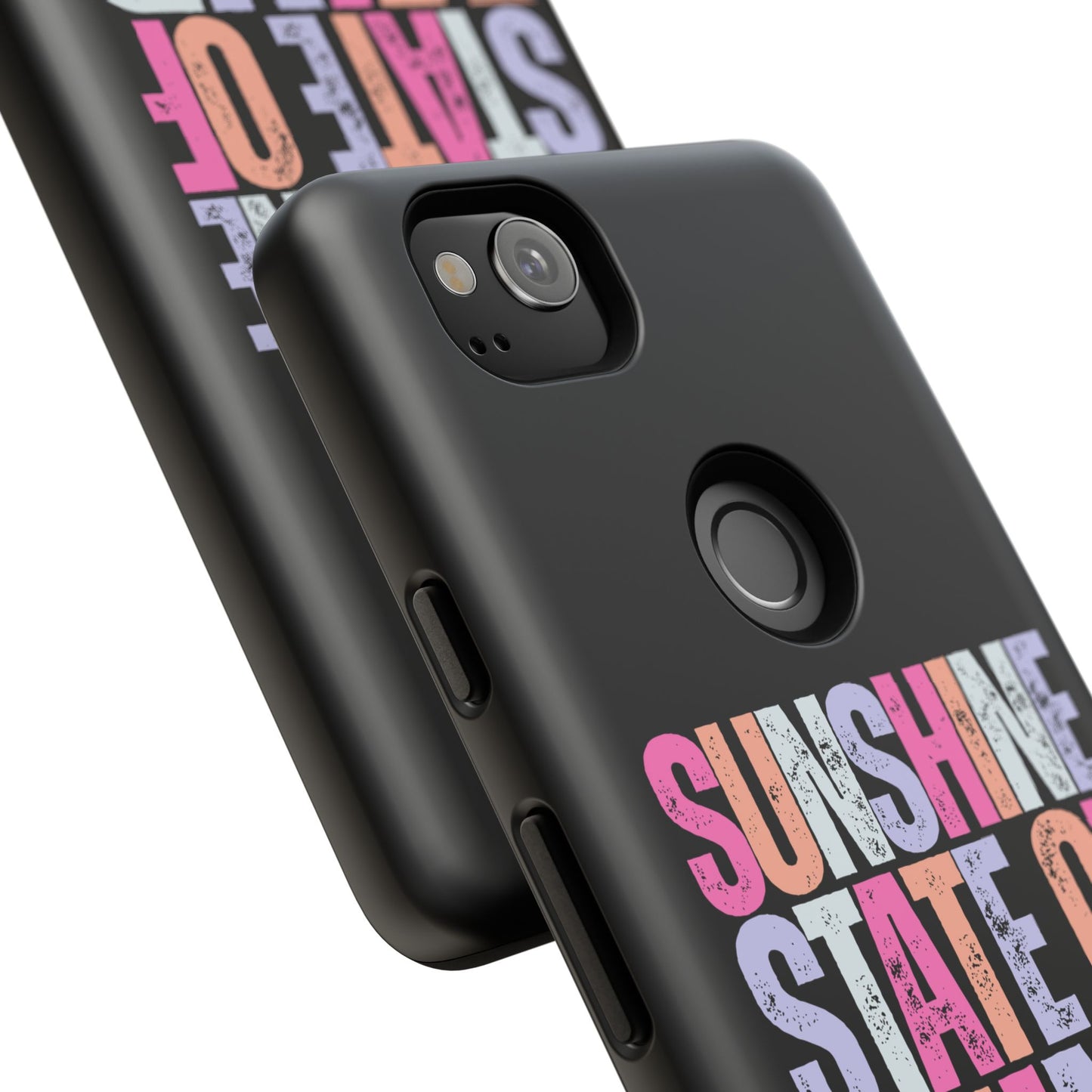 Colorful Phone Case - Sunshine State of Mind, Personalized Gift, Summer Vibes, Trendy Accessory, Phone Cover