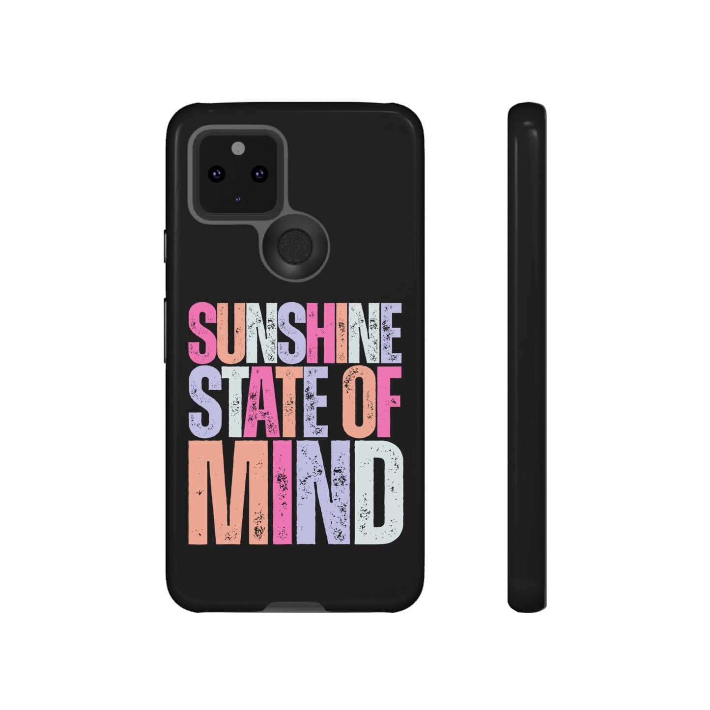Colorful Phone Case - Sunshine State of Mind, Personalized Gift, Summer Vibes, Trendy Accessory, Phone Cover