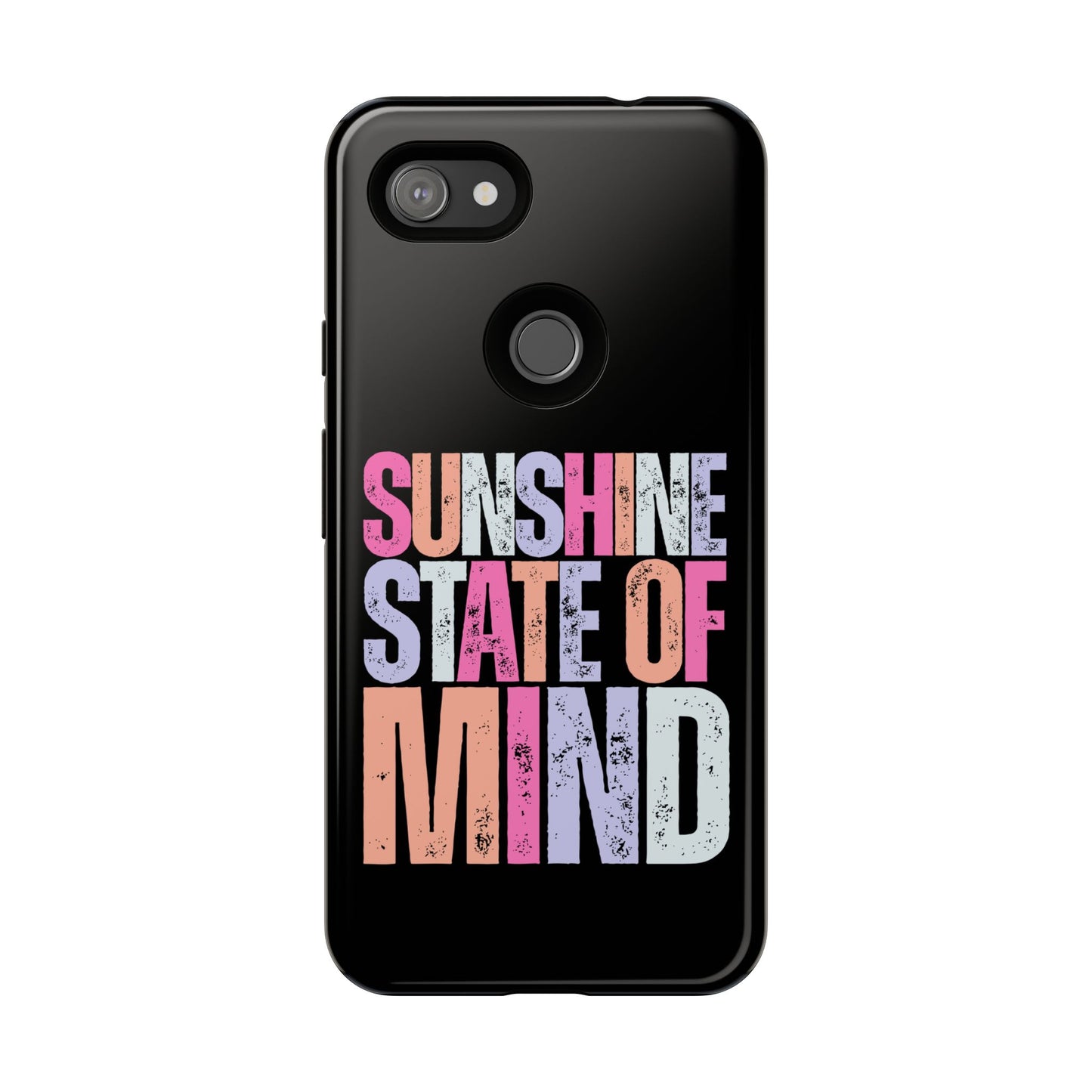 Colorful Phone Case - Sunshine State of Mind, Personalized Gift, Summer Vibes, Trendy Accessory, Phone Cover