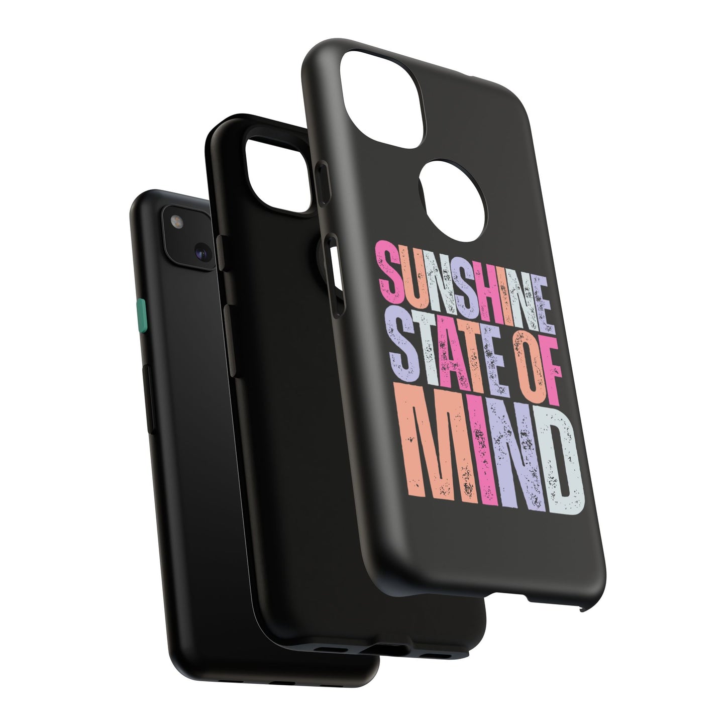 Colorful Phone Case - Sunshine State of Mind, Personalized Gift, Summer Vibes, Trendy Accessory, Phone Cover