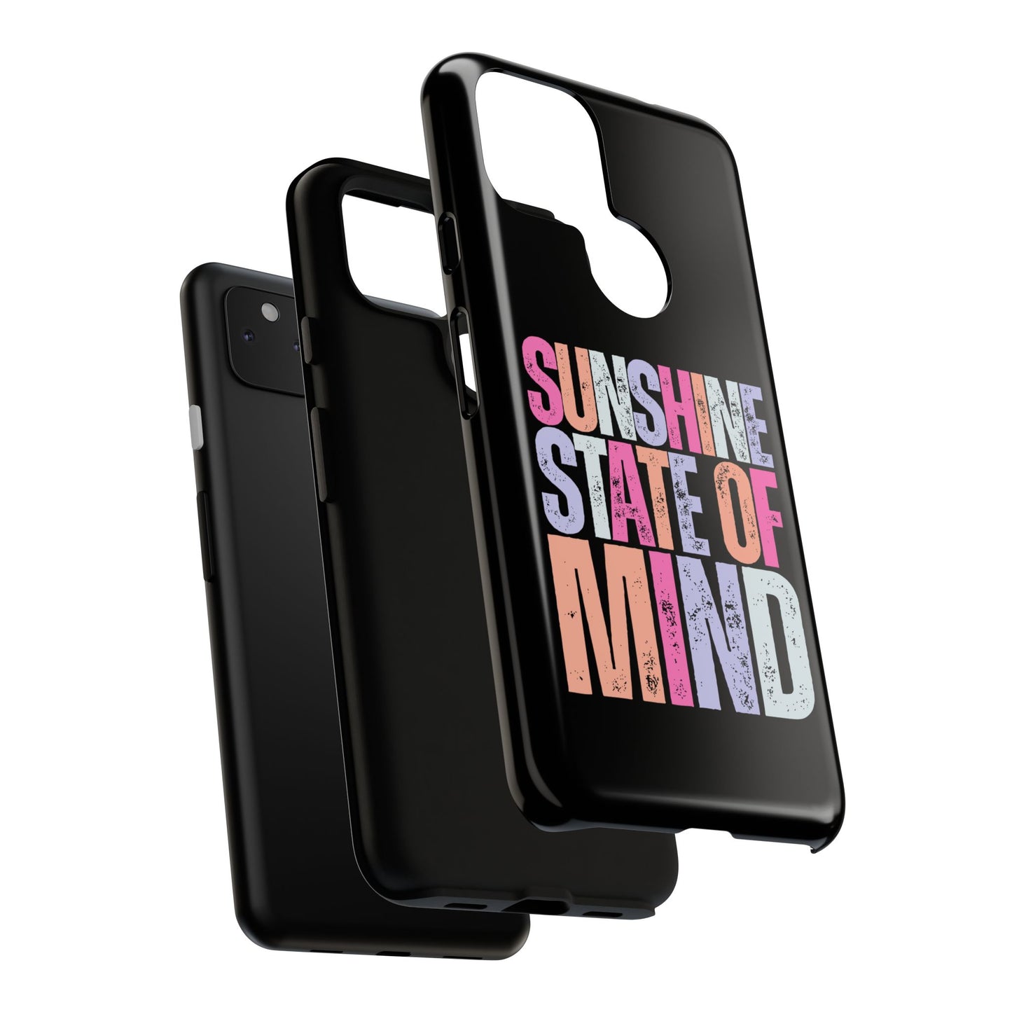 Colorful Phone Case - Sunshine State of Mind, Personalized Gift, Summer Vibes, Trendy Accessory, Phone Cover