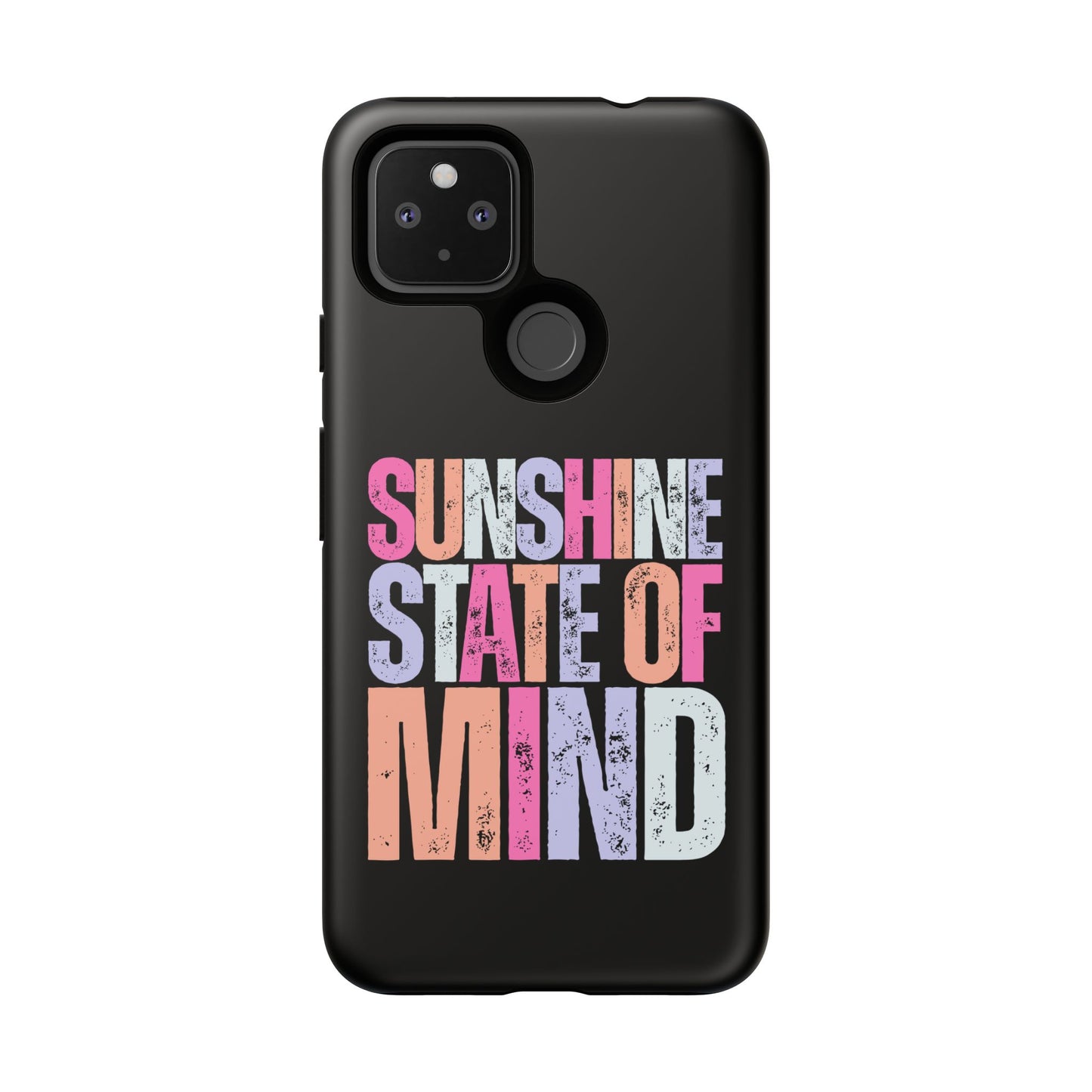 Colorful Phone Case - Sunshine State of Mind, Personalized Gift, Summer Vibes, Trendy Accessory, Phone Cover