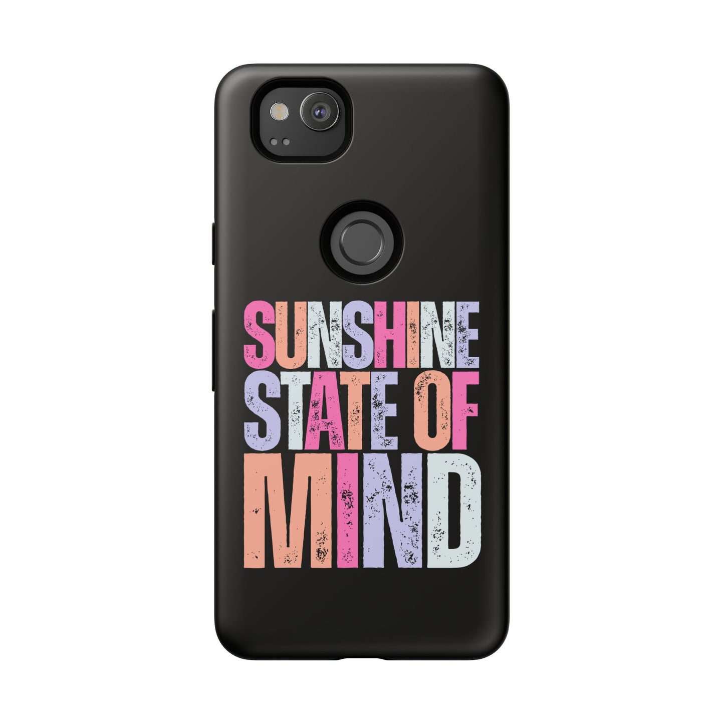 Colorful Phone Case - Sunshine State of Mind, Personalized Gift, Summer Vibes, Trendy Accessory, Phone Cover
