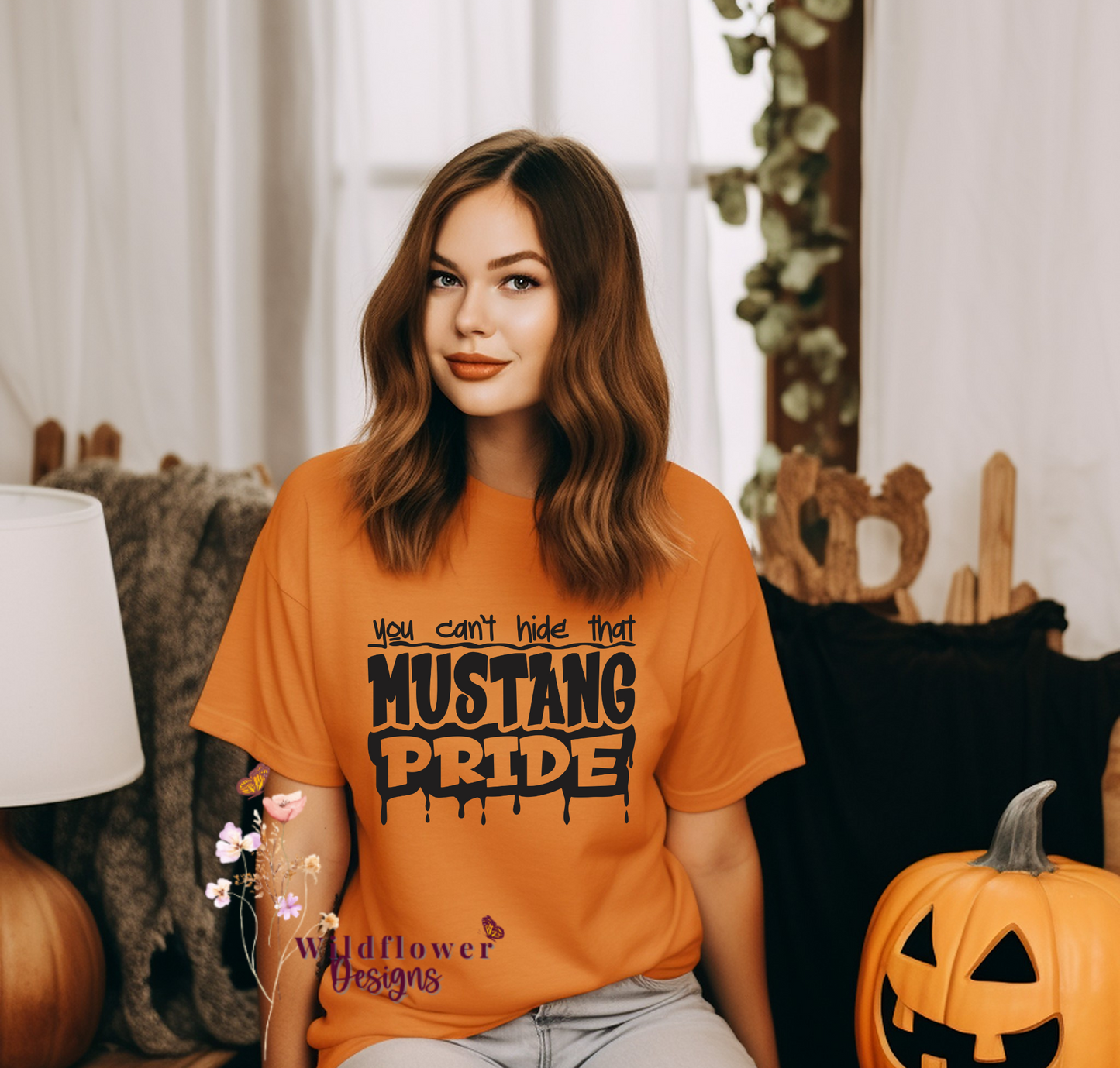 CAN'T HIDE THAT MUSTANG PRIDE CUSTOM TSHIRT