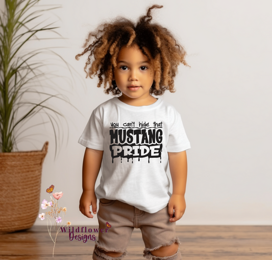 CAN'T HIDE THAT MUSTANG PRIDE CUSTOM TSHIRT