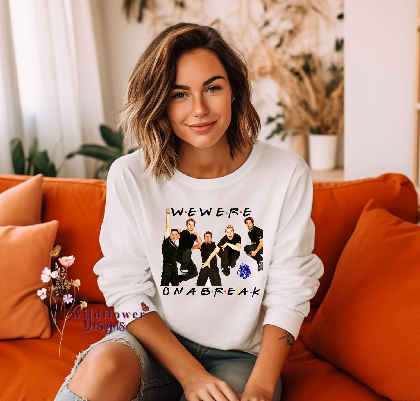 NSYNC We were on a break Crewneck shirt