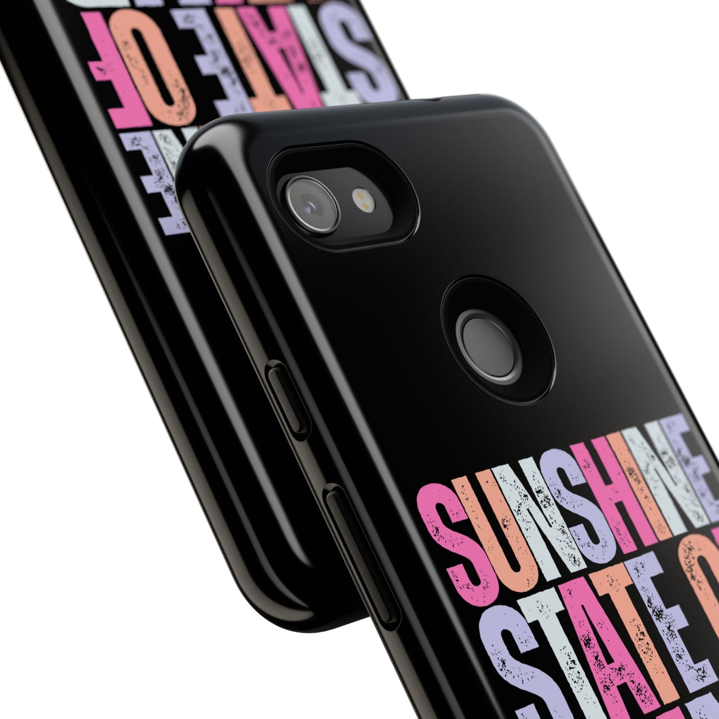 Colorful Phone Case - Sunshine State of Mind, Personalized Gift, Summer Vibes, Trendy Accessory, Phone Cover