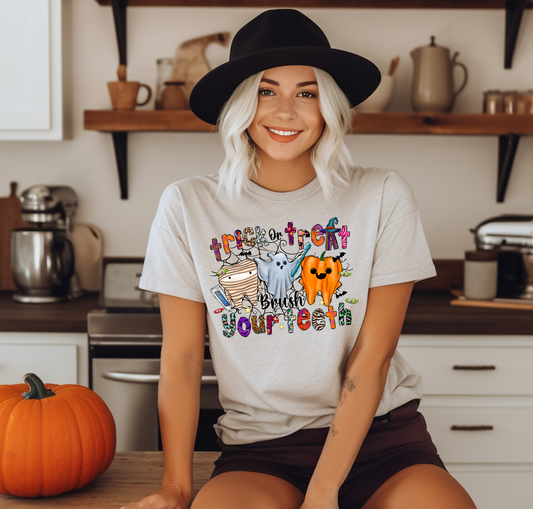 Trick or Treat Dental Office Tshirt