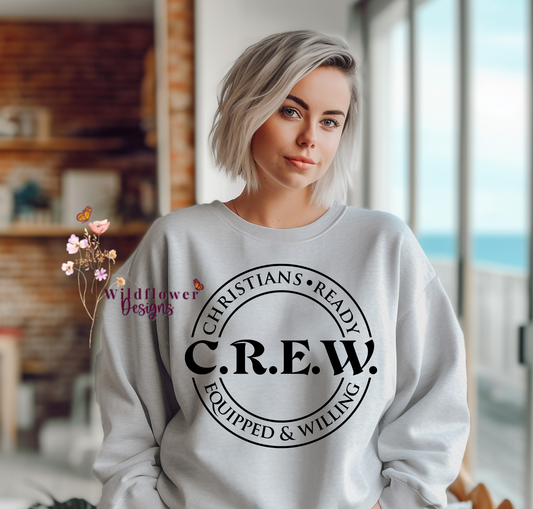 C.R.E.W.  CHRISTIAN T SHIRT